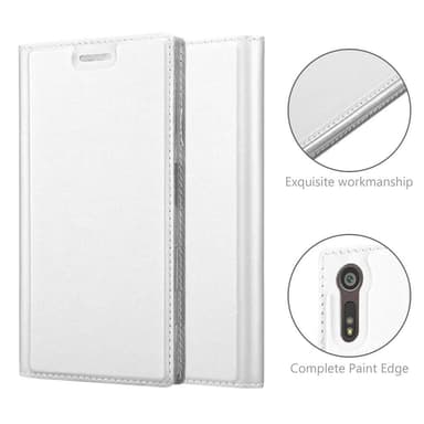 Sony Xperia XZ / XZs lommebokdeksel etui (sølv)