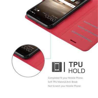 Huawei MATE 9 Deksel Etui Case (rød)