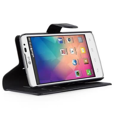 LG L60 Deksel Etui Case (svart)