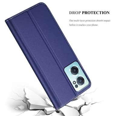 OnePlus Nord CE 2 5G lommebokdeksel etui (blå)