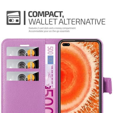 Honor View 30 Deksel Etui Case (lilla)