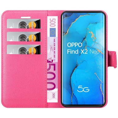Oppo FIND X2 NEO Deksel Etui Case (rosa)