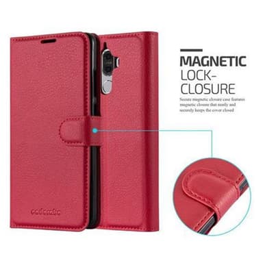 Huawei MATE 9 Deksel Etui Case (rød)