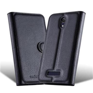 Alcatel OneTouch POP S7 Deksel Etui Case (svart)
