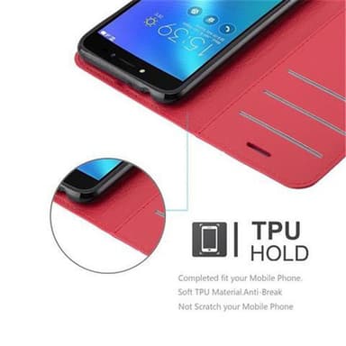 Asus ZenFone LIVE / 3 GO Deksel Etui Case (rød)