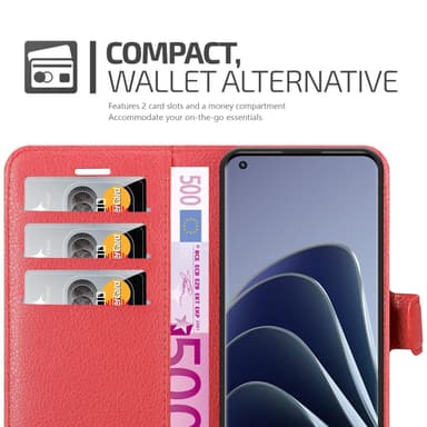OnePlus 10 PRO 5G Deksel Etui Case (rød)