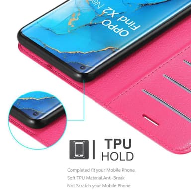 Oppo FIND X2 NEO Deksel Etui Case (rosa)
