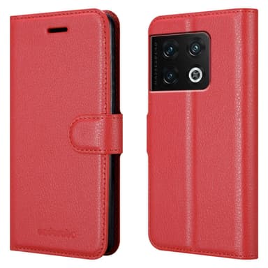 OnePlus 10 PRO 5G Deksel Etui Case (rød)