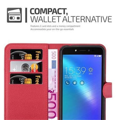 Asus ZenFone LIVE / 3 GO Deksel Etui Case (rød)