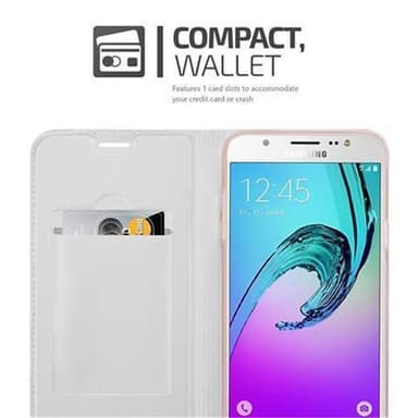 Samsung Galaxy J5 2016 lommebokdeksel etui (sølv)