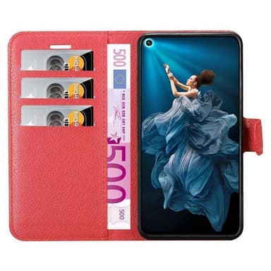 Honor 20 / 20S / Huawei NOVA 5T Deksel Etui Case (rød)