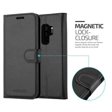 Samsung Galaxy S9 PLUS Deksel Etui Case (svart)