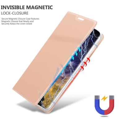 Samsung Galaxy S22 ULTRA lommebokdeksel etui (rosa)