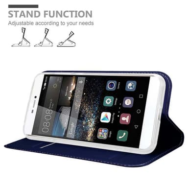 Huawei P8 lommebokdeksel etui (blå)