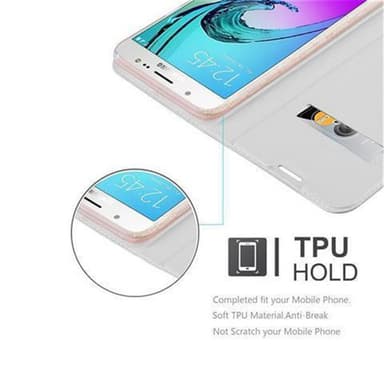 Samsung Galaxy J5 2016 lommebokdeksel etui (sølv)
