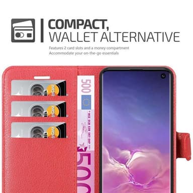 Samsung Galaxy S10 4G Deksel Etui Case (rød)