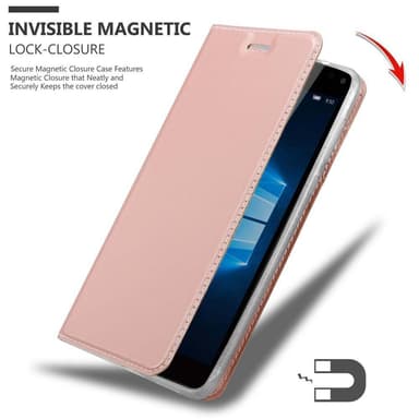 Nokia Lumia 950 XL lommebokdeksel etui (rosa)