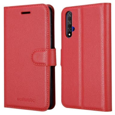 Honor 20 / 20S / Huawei NOVA 5T Deksel Etui Case (rød)