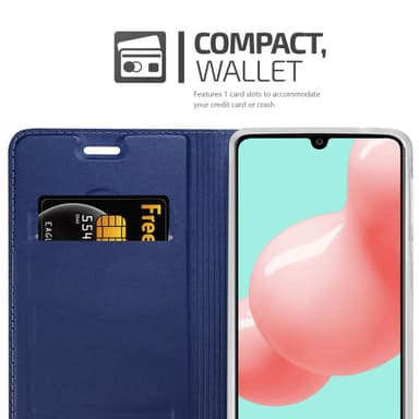 Samsung Galaxy A41 lommebokdeksel etui (blå)