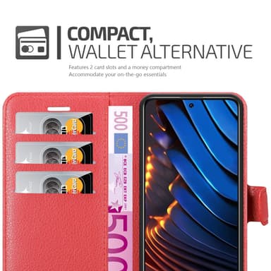 Xiaomi POCO X3 GT Deksel Etui Case (rød)