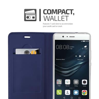 Huawei P9 LITE 2016 / G9 LITE lommebokdeksel etui (blå)