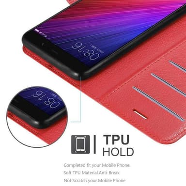 Xiaomi Mi 5s PLUS Deksel Etui Case (rød)