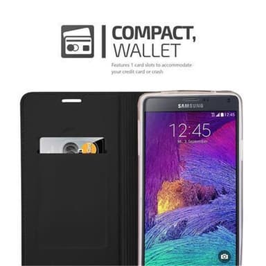 Samsung Galaxy NOTE 4 lommebokdeksel etui (rosa)