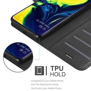 Samsung Galaxy A80 / A90 4G Deksel Etui Case (svart)