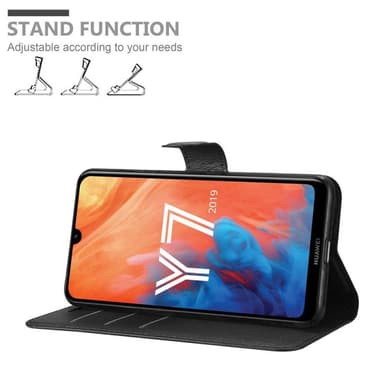 Huawei Y7 2019 / Y7 PRIME 2019 Deksel Etui Case (svart)