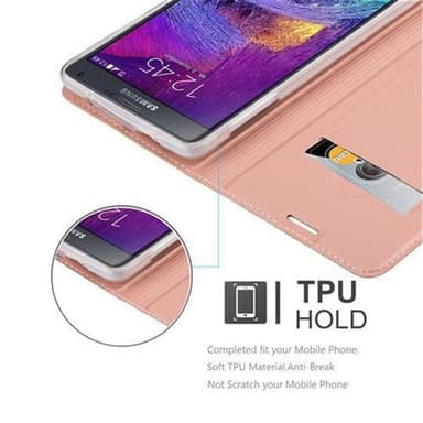Samsung Galaxy NOTE 4 lommebokdeksel etui (rosa)