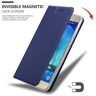Samsung Galaxy A8 2015 lommebokdeksel etui (blå)