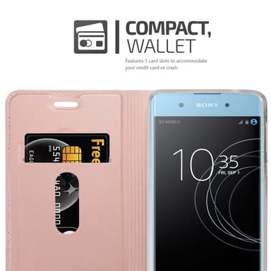 Sony Xperia XA1 PLUS lommebokdeksel etui (rosa)