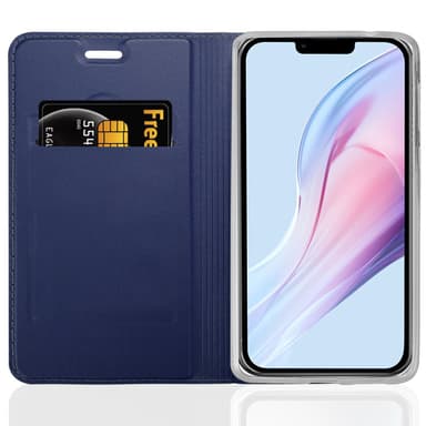 iPhone 13 MINI lommebokdeksel etui (blå)