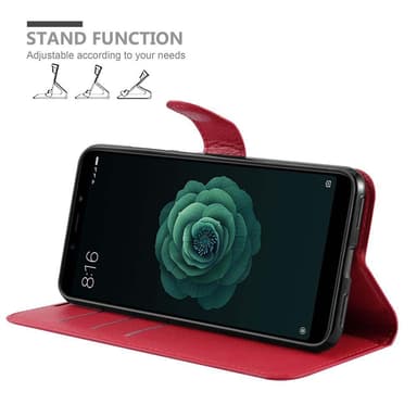 Xiaomi Mi A2 / Mi 6X Deksel Etui Case (rød)