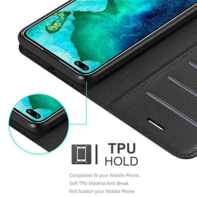 Honor View 30 PRO Deksel Etui Case (svart)