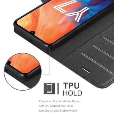 Huawei Y7 2019 / Y7 PRIME 2019 Deksel Etui Case (svart)