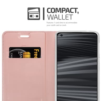 Realme GT 2 PRO lommebokdeksel etui (rosa)