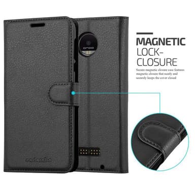 Motorola MOTO Z FORCE Deksel Etui Case (svart)