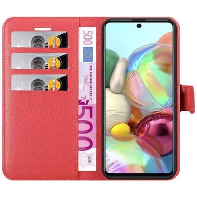 Samsung Galaxy A71 5G Deksel Etui Case (rød)