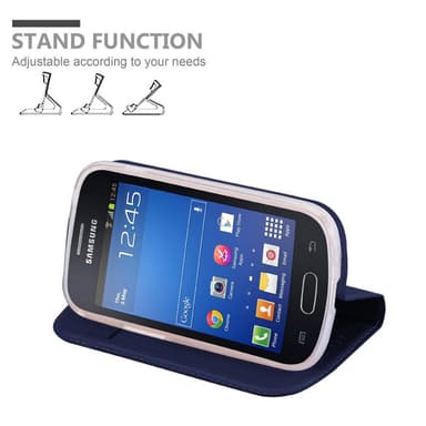 Samsung Galaxy S3 MINI lommebokdeksel etui (blå)