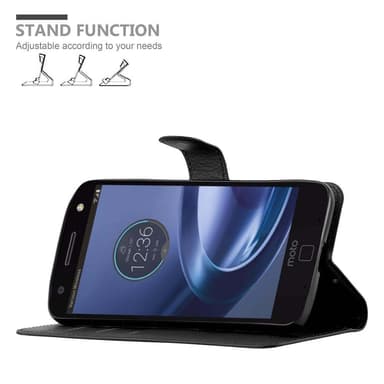 Motorola MOTO Z FORCE Deksel Etui Case (svart)