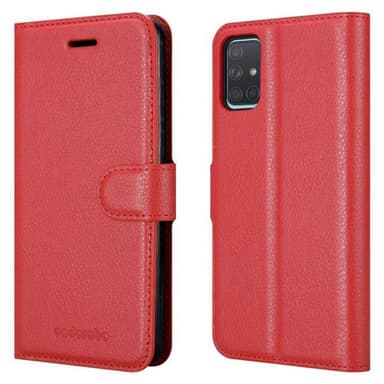 Samsung Galaxy A71 5G Deksel Etui Case (rød)