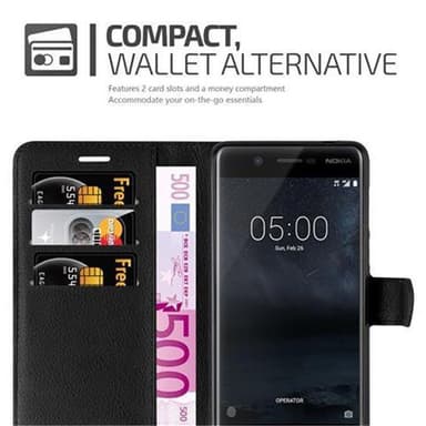 Nokia 5 2017 Deksel Etui Case (svart)