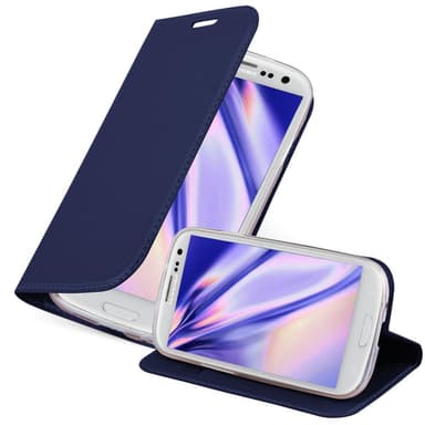 Samsung Galaxy S3 MINI lommebokdeksel etui (blå)
