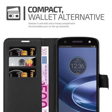 Motorola MOTO Z FORCE Deksel Etui Case (svart)