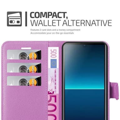 Sony Xperia L4 Deksel Etui Case (lilla)