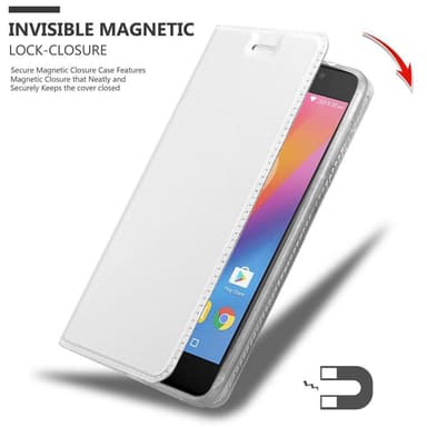 Lenovo P2 lommebokdeksel etui (sølv)