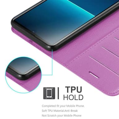 Sony Xperia L4 Deksel Etui Case (lilla)