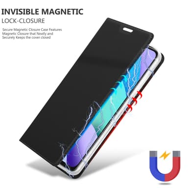 Xiaomi RedMi 10 lommebokdeksel etui (svart)