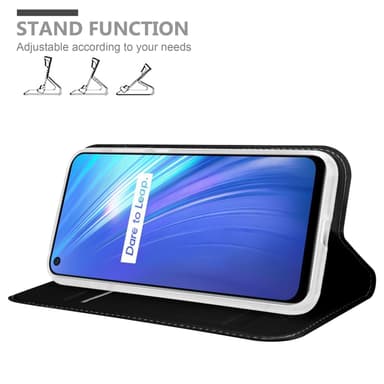 Realme 6 4G / 6s lommebokdeksel etui (svart)